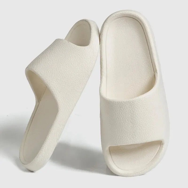 Fashion Women Slippers Summer Flat Lightweight EVA Home Bathroom Slippers Comfort Massage Couples Indoor Slides Shower Shoes